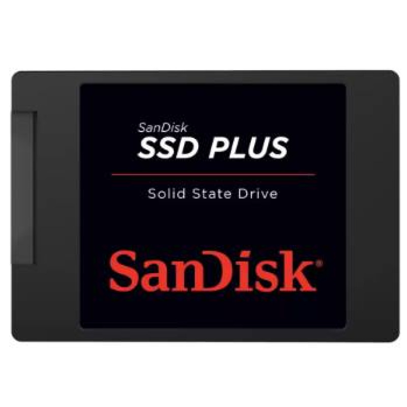 UNIDAD SSD SANDISK PLUS 500GB SATAIII 2.5" 7MM (SDSSDA-500G-G28)