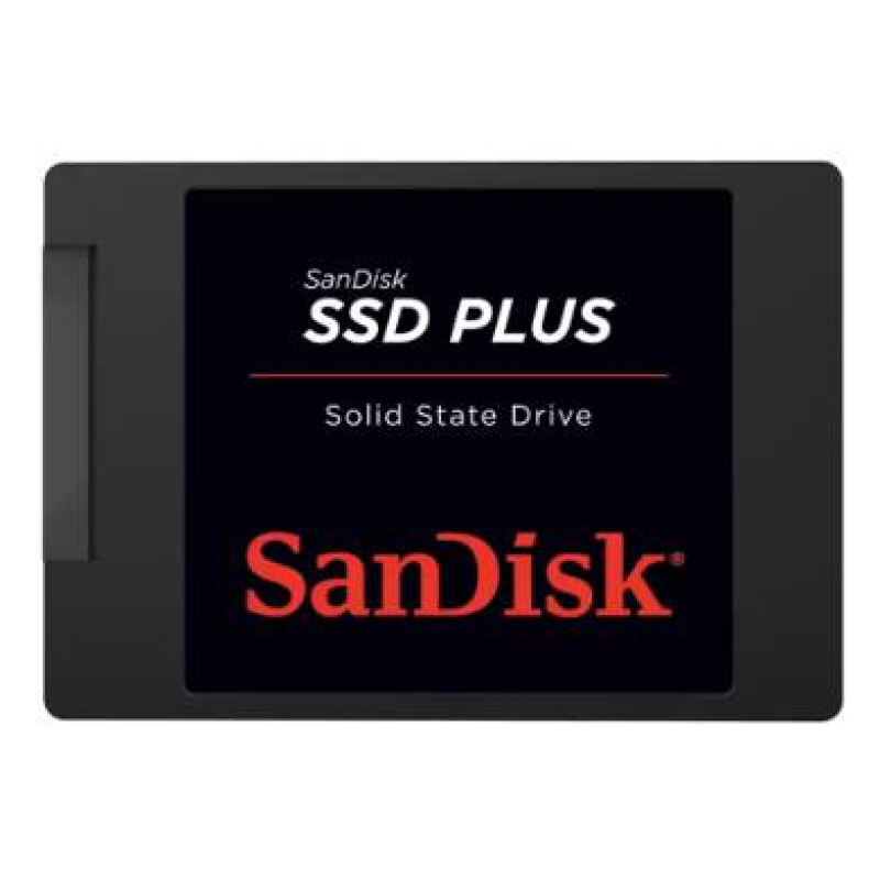 UNIDAD SSD 2.5" SANDISK 2TB (SDSSDA-2T00-G26) PLUS, SATA3, 7MM