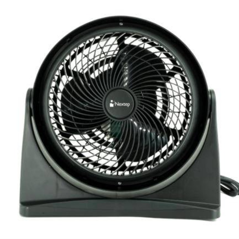 VENTILADOR DE ESCRITORIO NEXTEP 2en1 INCLINACIÓN Y VELOCIDAD AJUSTABLE, 3 ASPAS PLÁSTICAS, SILENCIOSO, P/CORRIENTE ELÉCTRICA, COLOR NEGRO NE-692
