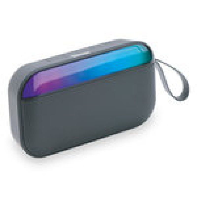 BOCINA RGB BLUETOOTH CON SUBWOOFER GRIS