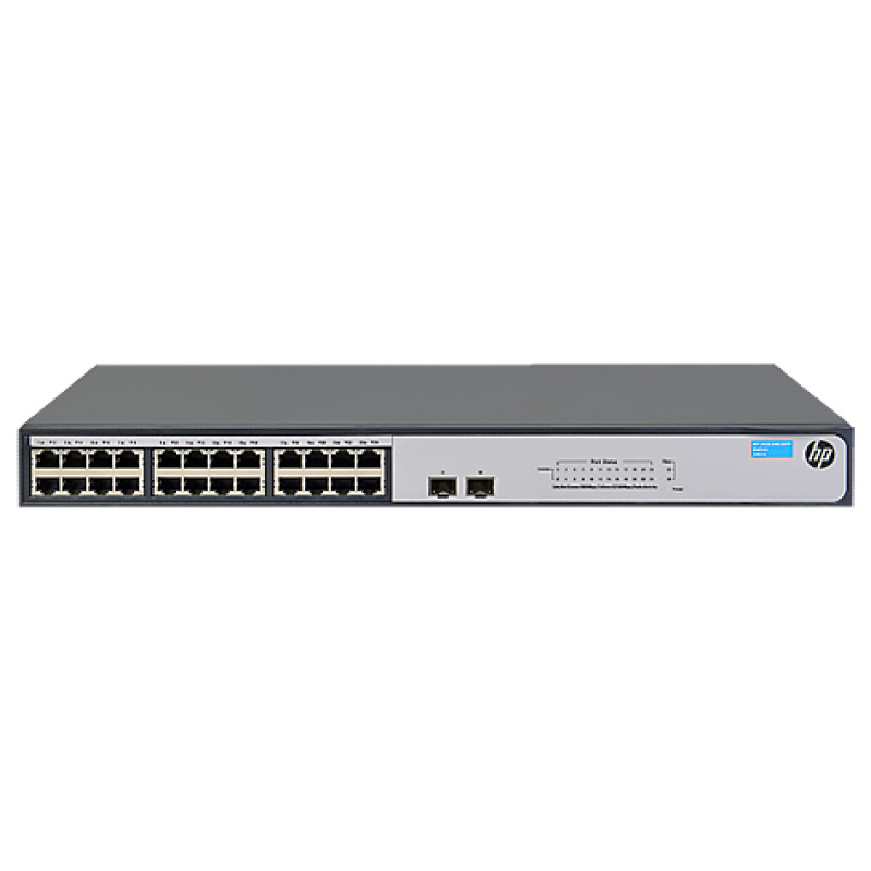 HPE 1420-24G-2SFP No administrado L2 Gigabit Ethernet (10/100/1000) 1U Gris