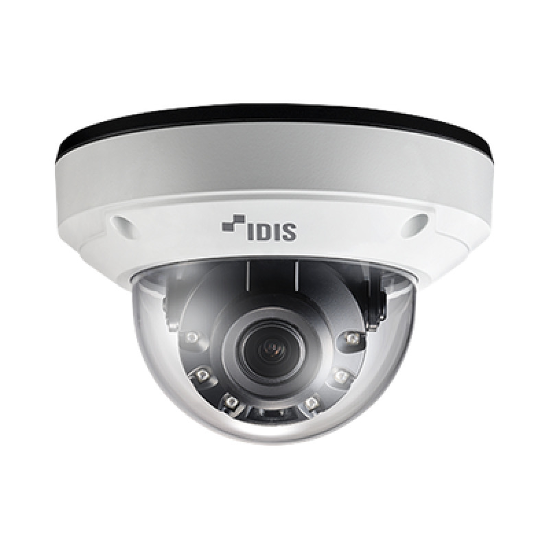 5MP IR DOME CAMERA /MOTORIZED LENS 27  135MM /  IDIS DEEPLEARNING ANALYTICS IDLA