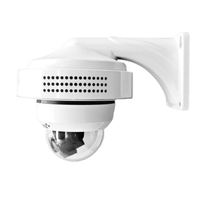 Altavoz HiFi  PoE 8023at Class 4 | Frecuencia 2530KHz Repelente de Arañas | Compatible con Cámaras Domo y Fisheye de IDIS | Usar DAWM2200 para Montaje en Pared | Compatible con App mobile IDIS y VMS IDIS Center