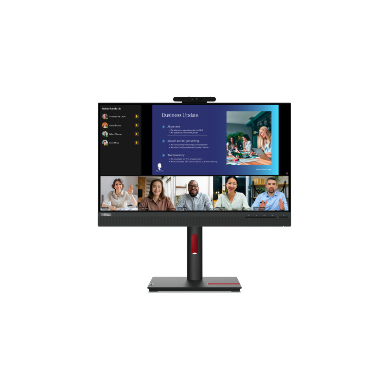 MONITOR LENOVO THINK VISION / T24V-30F22238FT1 / 23.8 FHD / 3X USB 3.2 GEN 1 /1X USB 2.0 / 1X USB-B 3.2 GEN 1/ 3 AÑOS GARANTIA CS